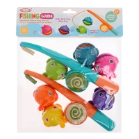Магнитная рыбалка &laquo;Забавные рыбки&raquo;, 6 рыбок, 2 удочки