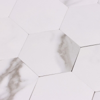 Панель самоклеящаяся 30*30см мозаика соты, белая Панель самоклеящаяся 30*30см мозаика соты, белая