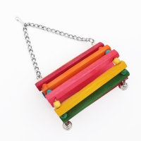 Качели для птиц "Туннель" с колокольчиками, 16 х 15 см Качели для птиц "Туннель" с колокольчиками, 16 х 15 см