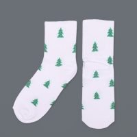 Ноские женские, белые "Елочки" Ноские женские, белые "Елочки"