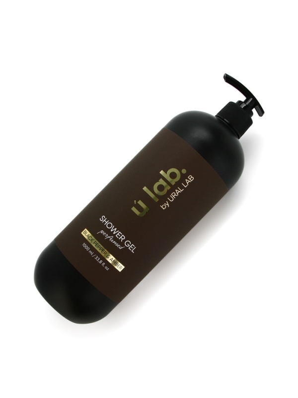 ULAB Парфюмированный гель для душа Black pepper, 1000 мл