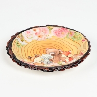 Набор бумажной посуды "Зверюшки", набор 12 шт.