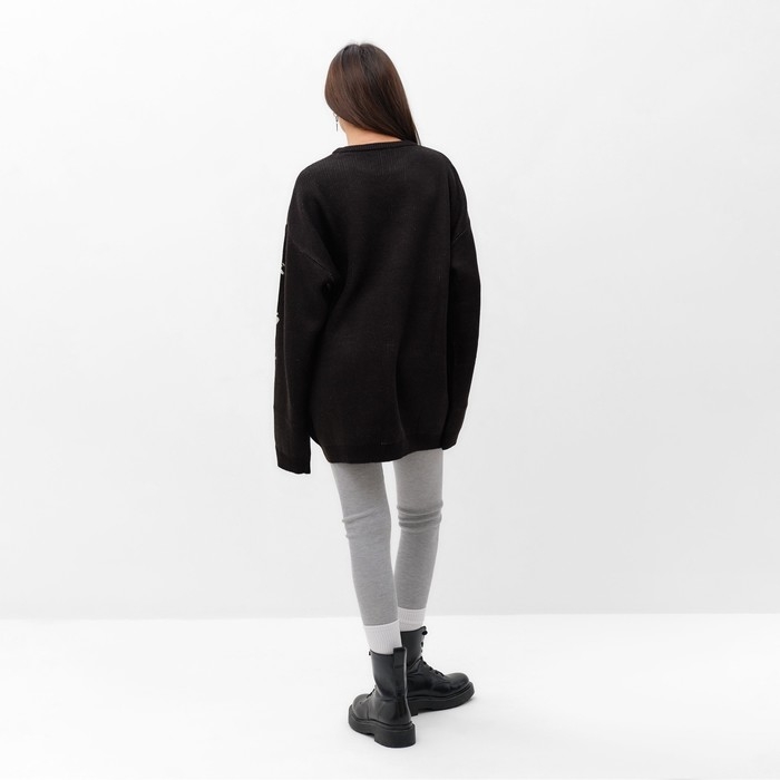 Джемпер женский MIST Джемпер женский MIST "Dragon", черный, onesize (44-48)