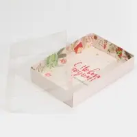 Коробка для макарун &laquo;Прекрасных мгновений!&raquo;, 18 х 12 х 3.5 см