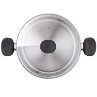 Кастрюля с крышкой Primary 24 см, 5,3 л, с мерной шкалой