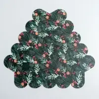 Коробка для кондитерских изделий с PVC крышкой &laquo;Happy New Year&raquo;, 18 х 4 см