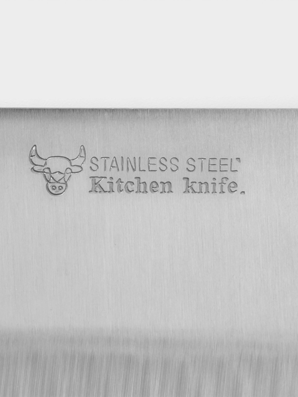 Нож - шеф Доляна Bull, лезвие 23 см, цвет красный