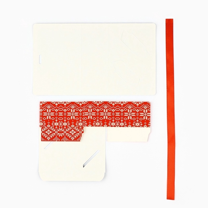 Складная новогодняя коробка-книга &laquo;Ёлочка&raquo;, 12 х 8 х 4,5 см