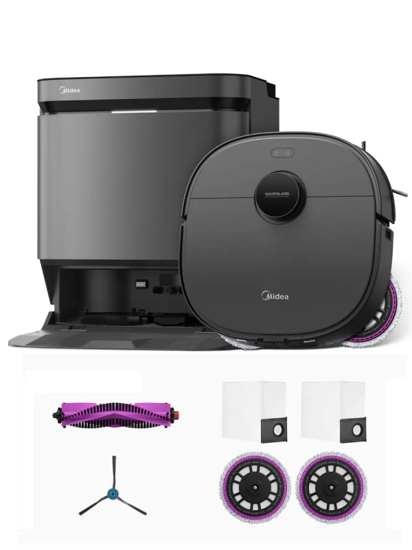 Робот-пылесос VCR V15 Pro Ultra, 16200 Па, черный