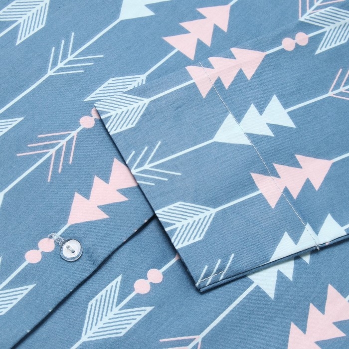 Пижама женская (рубашка и брюки) KAFTAN "Стрелы" р. 48-50