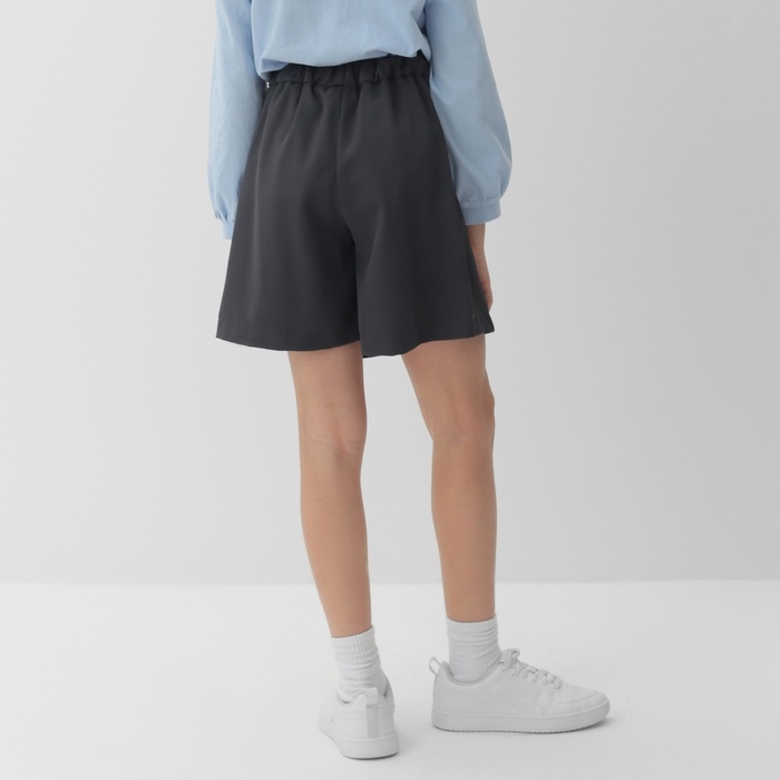 Юбка-шорты для девочки MINAKU цвет серый, рост 134 см Юбка-шорты для девочки MINAKU цвет серый, рост 134 см