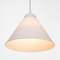 Плафон "Конус" Е27 снежно-белый 25х25х15см Плафон "Конус" Е27 снежно-белый 25х25х15см