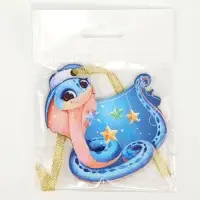 Ёлочная игрушка - подвеска деревянная &laquo;Новый год! Праздничная змея&raquo;, символ года 2025