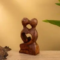 Сувенир дерево "Парочка" 10х5х2 см