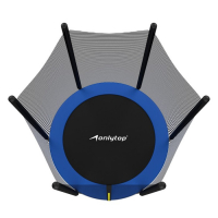 Батут ONLYTOP, d=183 см, высота сетки 173 см, цвет синий