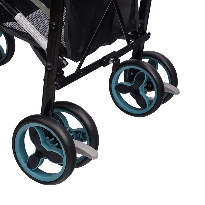 Коляска прогулочная детская Indigo PUNTO, складывается в трость, цвет голубой Коляска прогулочная детская Indigo PUNTO, складывается в трость, цвет голубой