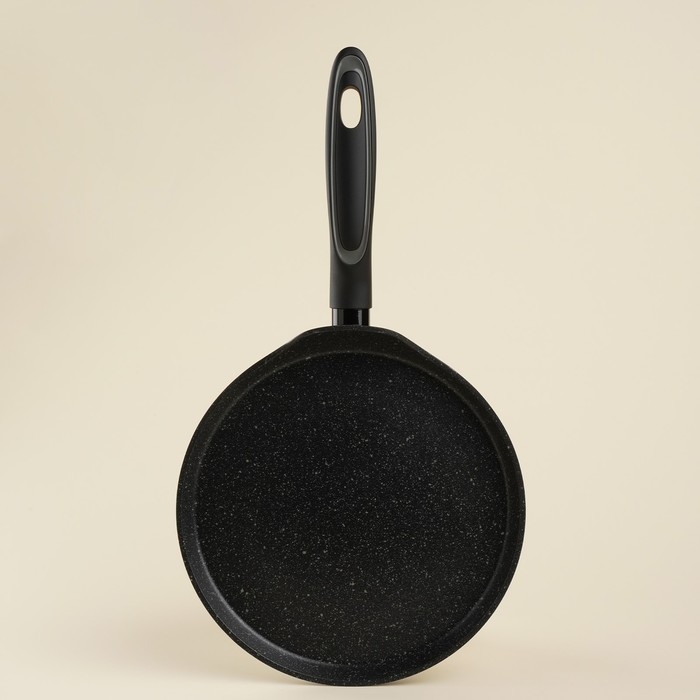 Сковорода блинная алюминиевая с антипригарным покрытием SL Home, d=22 см, h=1,6 см, индукция, цвет чёрный Сковорода блинная алюминиевая с антипригарным покрытием SL Home, d=22 см, h=1,6 см, индукция, цвет чёрный