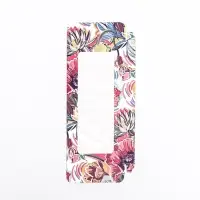 Подарочная коробка под плитку шоколада, с окном &laquo;Цветочное настроение&raquo;, 17&times;8&times;1.4 см