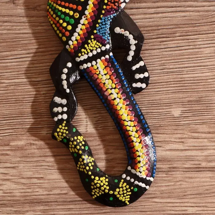 Панно декоративное &laquo;Ящерица геккон&raquo;, 24&times;7.5&times;1 см, МИКС