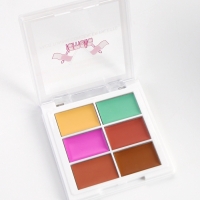 Палетка консилеров для лица, 6 цв, водостойкая Палетка консилеров для лица, 6 цв, водостойкая