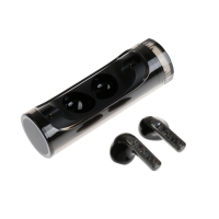 Наушники беспроводные YX11, TWS, вкладыши, BT 5.3. 28/200 мАч, шумоподав, прозрачные, чёрные Наушники беспроводные YX11, TWS, вкладыши, BT 5.3. 28/200 мАч, шумоподав, прозрачные, чёрные