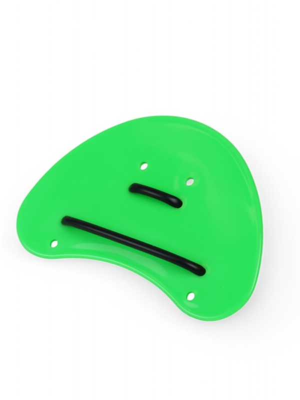 Лопатки для плавания, цвет зелёный