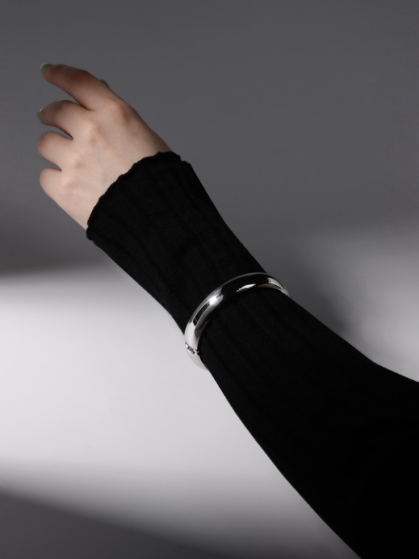 Браслет металл &laquo;Тренд&raquo; объёмный, цвет серебро