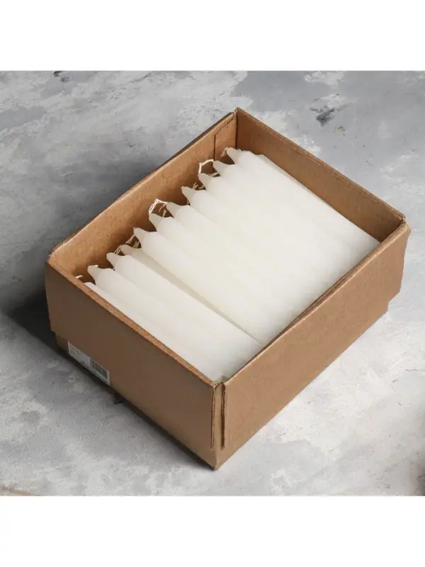 Хозяйственная свеча парафиновая, большая, 2.4&times;21 см, 80 г