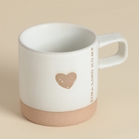 Кружка SL Home "Сердце", 520 мл, 13,5х9,6х9,8 см.