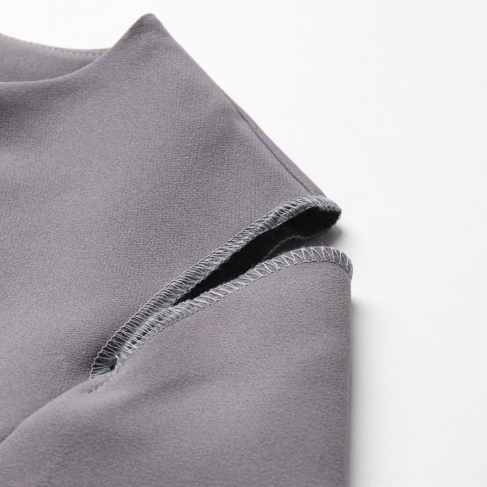 Платье женское MINAKU: Casual collection цвет графит, р-р 48 Платье женское MINAKU: Casual collection цвет графит, р-р 48