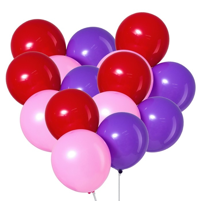 Шар латексный 10 Шар латексный 10", пастель, набор 100 шт., цвета МИКС