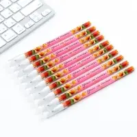 Ручка шариковая синяя паста 0.5 мм с колпачком &laquo;Цвети от счастья&raquo; пластик