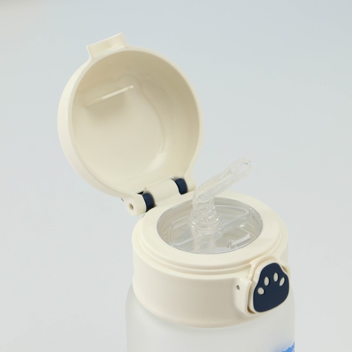 Бутылка для воды стеклянная «Космос», 370 мл, 7×17 см, рисунок МИКС, матовое стекло Бутылка для воды стеклянная «Космос», 370 мл, 7×17 см, рисунок МИКС, матовое стекло