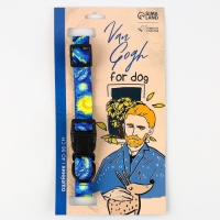 Ошейник «Искусство», застёжка - фастекс, 2.5 см, 40-55 см Ошейник «Искусство», застёжка - фастекс, 2.5 см, 40-55 см