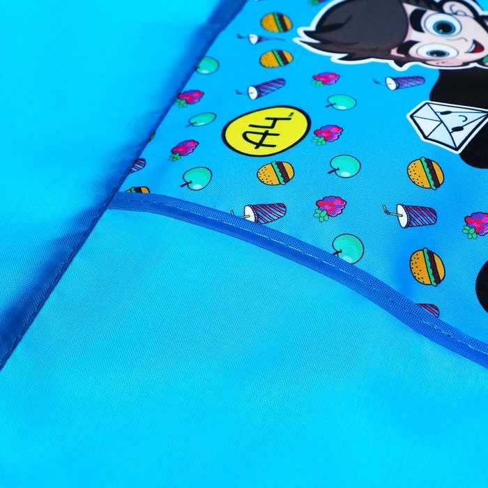 Фартук для труда + нарукавники, 535 х 445 мм, Hatber Фартук для труда + нарукавники, 535 х 445 мм, Hatber "Влад А4", с карманом, голубой NFn_35114