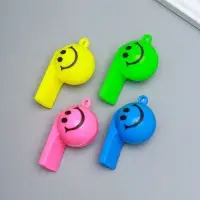 Свисток пластик "Смайл", МИКС