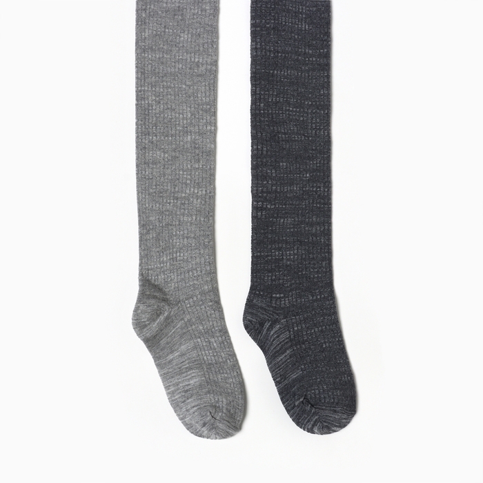 Набор детских колготок KAFTAN BASIC Melange 104 -110 см, серый Набор детских колготок KAFTAN BASIC Melange 104 -110 см, серый