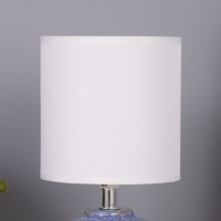 Лампа настольная "Ичиго" 1х40Вт Е14 синий/серый 13х13х25см