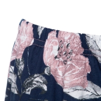 Комплект женский домашний (майка/брюки), цвет тёмно-синий, размер 42