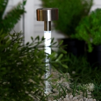 Садовый светильник на солнечной батарее &laquo;Пузырьки&raquo;, 5 &times; 36 &times; 5 см, 1 LED, свечение белое