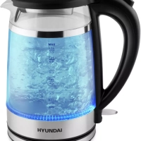 Чайник HYK-G3036 1.7л. 2200Вт черный