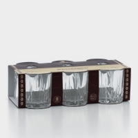 Набор стеклянных стаканов &laquo;Венеция&raquo;, 200 мл, 6 шт
