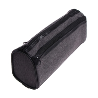 Пенал школьный на молнии "Джинс", 2 отделения, МИКС