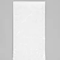 Стикеры эпоксидные прозрачные заготовки 3D 100 шт 2,5 x 2,5 см + самоклеящаяся бумага