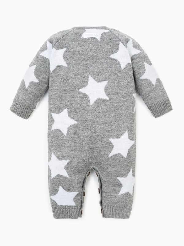 Комбинезон вязаный Крошка Я Комбинезон вязаный Крошка Я "Звезды" рост 86-92 см