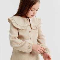 Рубашка детская KAFTAN, р. 32 (110-116), бежевый