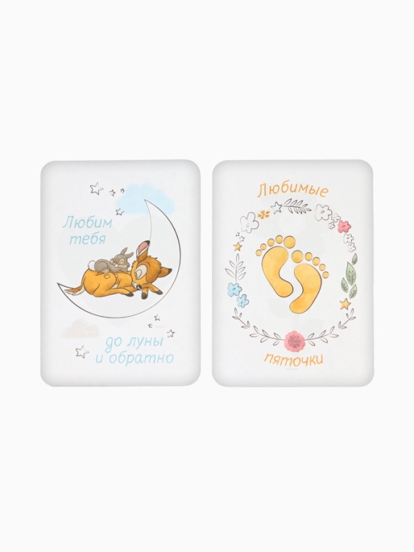 Набор двухсторонних карточек для фотосессий, развивающие чёрно-белые картинки,12&times;8 см, Дисней