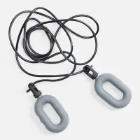 Мультифункциональная скакалка с эспандером Multi McFly, серая