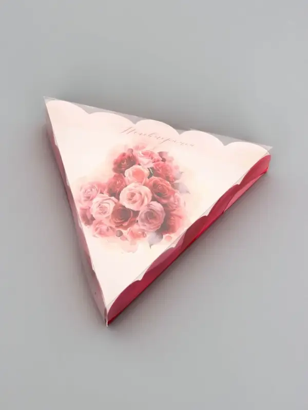 Коробка для печенья, &laquo;Сердечко&raquo;, 18&times;18&times;4 см