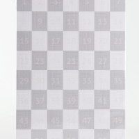 Алмазная мозаика по фото с полным заполнением &laquo;Gray&raquo;, на холсте с подрамником, А4